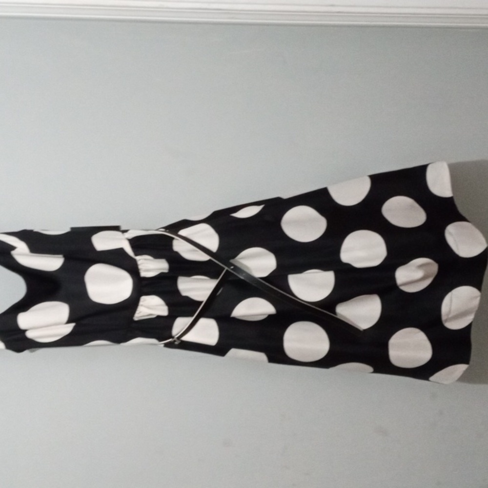 Gorgeous Poka Dot Dress Donna Morgan, Like New